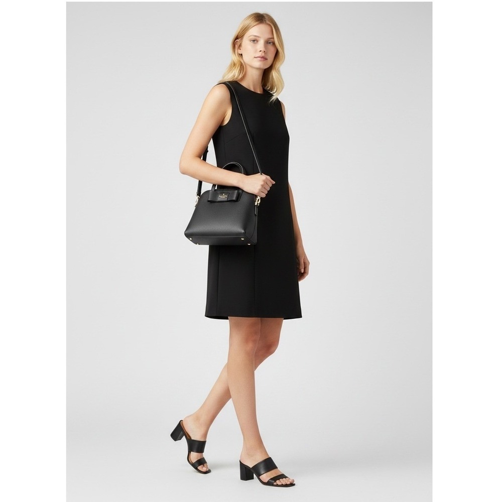 Kate Spade Robinson Street Maise Satchel & Wallet Set Black Leather Elegant Chic